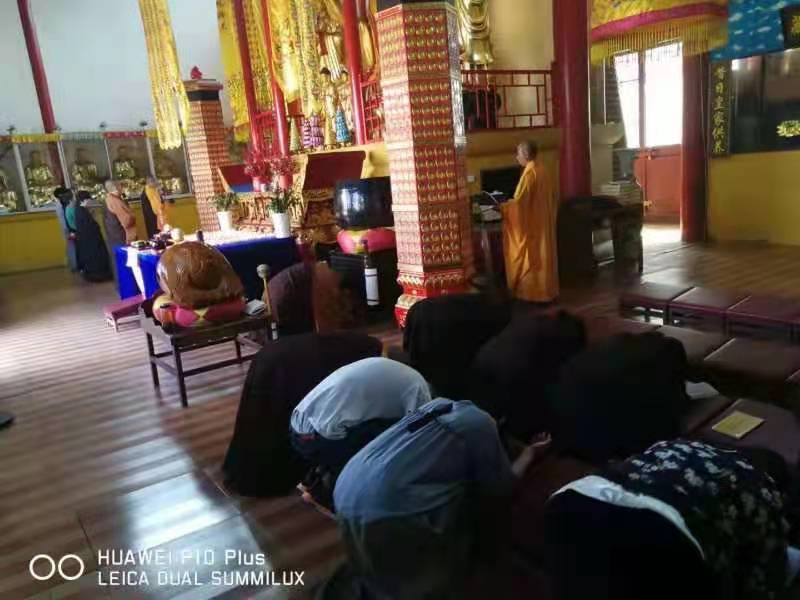 赢乐lV文殊菩萨圣诞祈福助考法会圆满